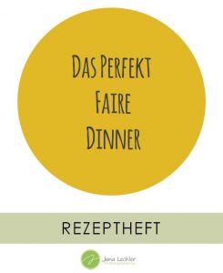 Rezeptheft Perfekt Faires Dinner